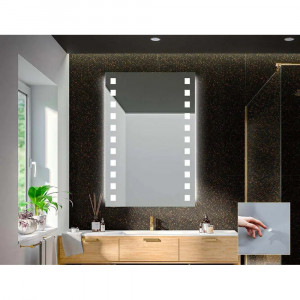 Настенное зеркало со светодиодной LED-подсветкой AF009